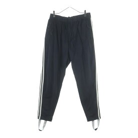 Y-3(ワイスリー) サイズ:M 19AW 3 STP STIRRUP TRACK PANTS スリーストライプ トラックパンツ ブラック FJ0460【中古】【程度B】【カラーブラック】【オンライン限定商品】