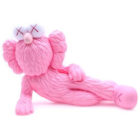 MEDICOM TOY(メディコムトイ) ×KAWS OPEN EDITION TIME OFF カウズ タイムオフ フィギュア ビニールトイ ソフビ ピンク【中古】【程度B】【カラーピンク】【オンライン限定商品】