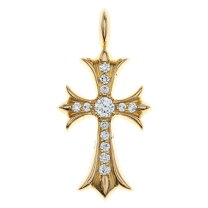楽天市場】クロムハーツ 22k タイニー（ペンダントトップ｜メンズ 