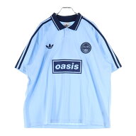 adidas(アディダス) サイズ:L ×OASIS オアシス ツアー ジャカード ジャージ ショートスリーブ ゲームシ…
