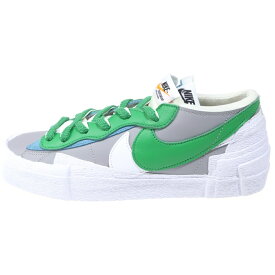 NIKE(ナイキ) サイズ:27.0cm ×SACAI Blazer Low Classic Green サカイ ブレーザー ロー クラシックグリーン ローカットスニーカー グリーン DD1877-001 US9/27cm【新古品/中古】【程度S】【カラーグリーン】【オンライン限定商品】