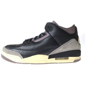 NIKE(ナイキ) サイズ:28.5cm ×A MA MANIERE WMNS AIR JORDAN 3 RETRO OG SP BLACK AND FLAT PEWTER アママニエール ウィメンズ エアジョーダン レトロ ハイカットスニーカー FZ4811-001【新古品/中古】【程度S】【カラーブラック】【取扱店舗BRING THRIFT CLOSET 幕張店】