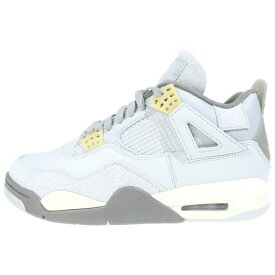 NIKE(ナイキ) サイズ:US9.5/27.5cm Air Jordan 4 Retro SE エアジョーダン4 レトロ SE ハイカットスニーカー US9.5/27.5 グレー DV3742-021【中古】【程度A】【カラーグレー】【オンライン限定商品】