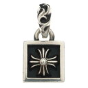 CHROME HEARTS(クロムハーツ) FRAMED CH PLUS フレームドCHプラス チャーム シルバーネックレストップ【中古】【程度B…