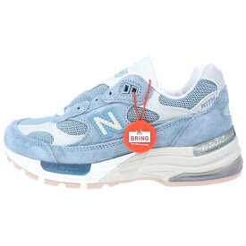 New Balance(ニューバランス) サイズ:23.0cm ×KITH 992 Aegean Blue/Shadow Gray U992KT キス ローカットスニーカー ブルー/グレー US5/23.0cm レディース【新古品/中古】【程度S】【カラーブルー】【取扱店舗BRING KICKS】