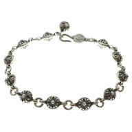CHROME HEARTS(クロムハーツ) サイズ:#1 NO1 BALL #1クロスボールブレスレット シルバー BCA172【中古】…