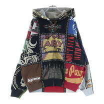 楽天市場】supreme patchwork hooded sweatshirtの通販