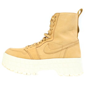 NIKE(ナイキ) サイズ:27.0cm WMNS AIR JORDAN 1 BROOKLYN ウィメンズ エアジョーダン ブルックリン ハイカットスニーカー ブラウン US10/27cm FJ5737-700【中古】【程度A】【カラーブラウン】【オンライン限定商品】