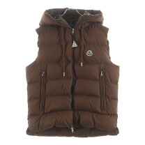 楽天市場】MONCLER ダウンベスト ブラウンの通販