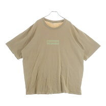楽天市場】Supreme box logo（カラーベージュ）（Tシャツ・カットソー