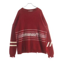 楽天市場】OFF-WHITE オフホワイト（サイズ（S/M/L）S）（ニット 