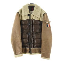 楽天市場】MONCLER ダウンジャケット ブラウンの通販