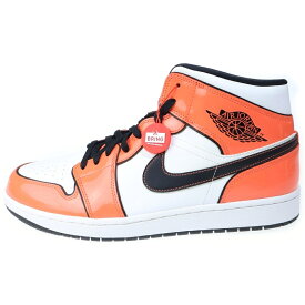 NIKE(ナイキ) サイズ:32.0cm AIR JORDAN 1 MID SE TURF ORANGE エアジョーダン1 ターフオレンジ ミッドカットスニーカー オレンジ/ホワイト US14/32cm DD6834-802【新古品/中古】【程度S】【カラーオレンジ】【取扱店舗BRING KICKS】