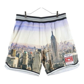 SUPREME(シュプリーム) サイズ:XL 21SS ×Mitchell&Ness Basketball Short ミッチェルアンドネス バスケットボール メッシュハーフパンツ ショーツ ホワイト【中古】【程度A】【カラーホワイト】【取扱店舗BRING札幌店】