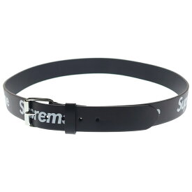 SUPREME(シュプリーム) サイズ:XL 22SS Repeat Leather Belt シュプリーム リピートレザーベルト ブラック【新古品/中古】【程度S】【カラーブラック】【取扱店舗BRING有楽町マルイ店】