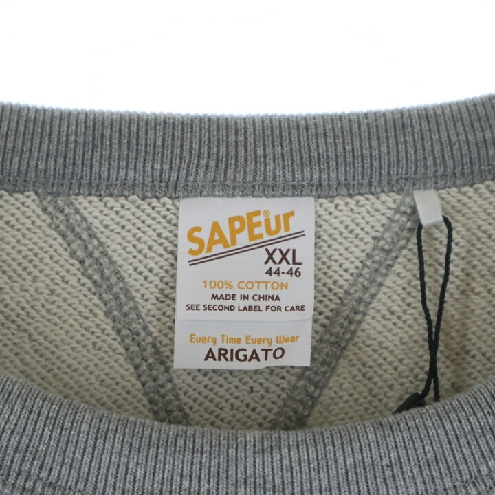 楽天市場】SAPEur(サプール) サイズ:XXL NAVAL CREW NECK フロント 