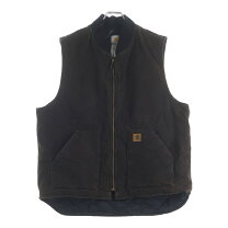 楽天市場】カーハート carhartt ベスト v01 ダック ベスト 裏地 