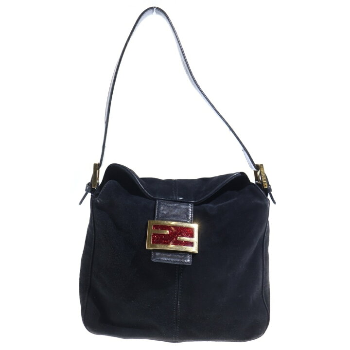楽天市場】FENDI(フェンディ) ラメ マンマバケット ワンショルダー 