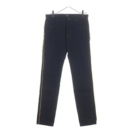 FENDI(フェンディ) サイズ:31/34 サイドカラーライン デニムパンツ インディゴ FLP201 AGZR【中古】【程度A】【カラーブルー】【取扱店舗BRING横浜ビブレ店】