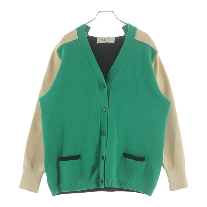 楽天市場】MARNI(マルニ) サイズ:44 12AW バイカラー コットンニット 