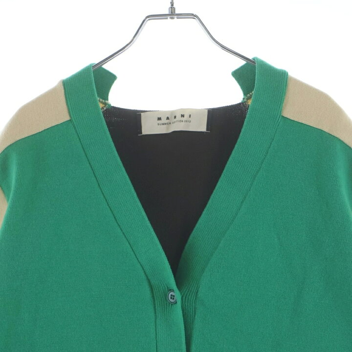 楽天市場】MARNI(マルニ) サイズ:44 12AW バイカラー コットンニット 