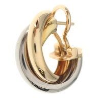 Cartier(カルティエ) トリニティ クラシック ピアス Au750 K18 YG/PG/WG ゴールド【中古】【程度B】【カ…