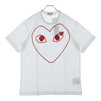 楽天市場】garcons play 半袖tシャツ des プレイコムデギャルソン 