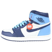 楽天市場】nike air jordan 1 retro hi og obsidianの通販
