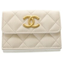 楽天市場】chanel 財布 三つ折り（カラーホワイト）（財布・ケース 
