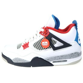 NIKE(ナイキ) サイズ:29.0cm AIR JORDAN 4 RETRO SE WHAT THE 4 エアジョーダン4 レトロ ワット ザ 4 ハイカットスニーカー ホワイト US11/29cm CI1184-146【新古品/中古】【程度S】【カラーホワイト】【取扱店舗BRING KICKS】