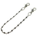 CHROME HEARTS(クロムハーツ) サイズ:ショート 1BALL SHORT-T/2クリップショート#1クロスボール ウォレットチェーン …
