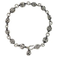 CHROME HEARTS(クロムハーツ) NO1 MULTI BALL #1マルチボールブレスレット シルバー BCA175【中古】【程…