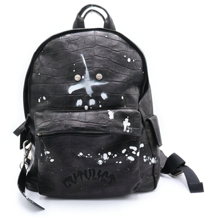 楽天市場】cvtvlist(カタリスト) LEATHER CROCO BACKPACK レザー 