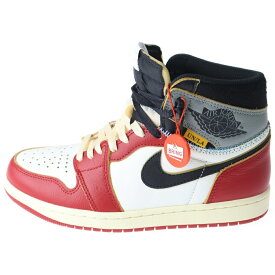 NIKE(ナイキ) サイズ:US8/26cm × UNION Air Jordan 1 Retro High OG Chicago/Shadow HV8563-600 エアジョーダン1 レトロ ハイ OG マルチカラー US8/26cm【新古品/中古】【程度S】【カラーレッド】【取扱店舗BRING WASTE_NOT】