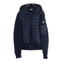 楽天市場】moncler ニットコンビ ダウンジャケットの通販