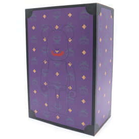 MEDICOM TOY(メディコムトイ) サイズ:100%/400% BE@RBRICK MCM THE JOKER 100%&400% ベアブリック ジョーカー 2体セット フィギュア 人形 パープル【新古品/中古】【程度N】【カラーパープル】【取扱店舗BRING仙台店】
