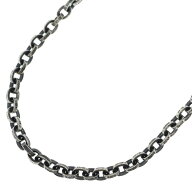 CHROME HEARTS(クロムハーツ) サイズ:30.0inch PAPER CHAIN 30 ペーパーチェーンネックレス 30inch シル…