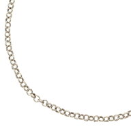CHROME HEARTS(クロムハーツ) サイズ:16.0inch NECKCHAIN R16 ロールチェーンネックレス 16inch シルバー…