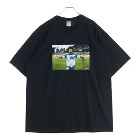 SUPREME(シュプリーム) サイズ:XL 24SS Maradona Tee マラドーナ フォトプリント クルーネック 半袖Tシャツ カットソー ブラック【新古品/中古】【程度S】【カラーブラック】【取扱店舗BRING大宮店】