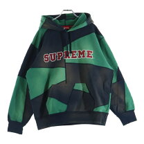 楽天市場】supreme patchwork hooded sweatshirtの通販