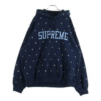 楽天市場】supreme contrast embroidered hoodedの通販