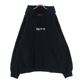 SUPREME(シュプリーム) サイズ:XL 23AW Box Logo Hooded Sweatshirt ボックスロゴ フーデッドスウェットシャツ プルオーバーパーカー ブラック【中古】【程度B】【カラーブラック】【取扱店舗BRINGアメリカ村店】