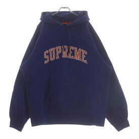 SUPREME(シュプリーム) サイズ:XXL 22SS Stars Arc Hooded Sweatshirt スターズアーチロゴスタッズ プルオーバーパーカー ブルー【中古】【程度B】【カラーブルー】【取扱店舗BRING札幌店】