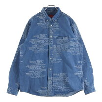 楽天市場】supreme jacquard denim shirtの通販