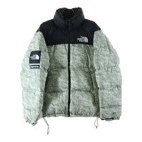楽天市場】supreme paper print nuptse jacketの通販