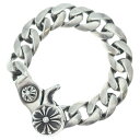 CHROME HEARTS(クロムハーツ) サイズ:13LINK CLSC CHN LNK クラシックリンククリップブレスレット 13リンク シルバー …
