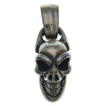 楽天市場】ビルウォールレザー Good Luck Skull（ペンダントトップ 