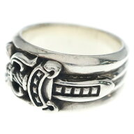 CHROME HEARTS(クロムハーツ) サイズ:24.0号 DAGGER ダガーリング シルバー BCA343【中古】【程度B】【カ…