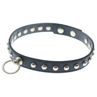 CELINE(セリーヌ) 22SS スタッズ チョーカー レザーネックレス ブラック S9P0262【中古】【程度B】【カラ…