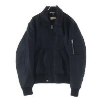 楽天市場】サンローラン ボンバージャケット（カラーブラック）の通販